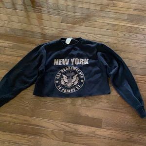 Cropped John Galt sweatshirt